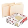 Pendaflex Recycled File Folder, 2/5-Cut Tab, Assorted, Letter Size, Manila, 100/Box (752 1/2)~#|#~s0511664_sc7
