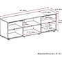 Sonax® Fiji 60" Wood/Veneer TV/Component Bench, Dark Espresso~#|#~s0523610_sc7