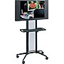 Safco® Impromptu® Flat Panel TV Cart, Black, 65 1/2"H x 38"W x 20"D~#|#~s0525623_sc7