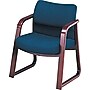 HON 2900 Series Guest/Side Chair, Fabric, Blue/Mahogany Finish, Seat: 20"W x 19"D, Back: 19 1/2"W x 15 1/4"H~#|#~s0525937_sc7
