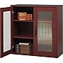 Safco Apres 29.76" Wood Storage Cabinet with 2 Shelves, Mahogany (9442MH)~#|#~s0526033_sc7