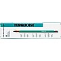 Prismacolor® Drawing Pencil, 4B, 2 mm Dia, Turquoise Barrel, 12/Pack~#|#~s0526748_sc7