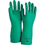 Ansell Sol-Vex Unsupported Nitrile Gloves, Flock Lined, Straight Cuff, Size 9, Green, 12 Pair/Box (012-37-175-9)~#|#~s0532640_sc7