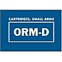 Tape Logic Cartridges, Small Arms ORM-D Shipping Label, 1 3/8" x 2 1/4", 500/Roll~#|#~s0537729_sc7