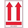 Tape Logic (Two Red Arrows Over Red Bar) Shipping Label, 4" x 6", 500/Roll~#|#~s0537909_sc7