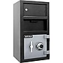Mesa Steel Depository Safe with Outer Locker and Combination Lock, 1.5 cu. ft. (MFL2014C-OLK)~#|#~s0562880_sc7