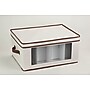 Honey Can Do Natural Canvas Tall Window Storage Chest~#|#~s0567047_sc7
