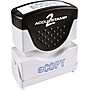 Accu-Stamp2® One-Color Pre-Inked Shutter Message Stamp, COPY, 1/2" x 1-5/8" Impression, Blue Ink (035581)~#|#~s0578032_sc7