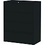 Lorell Receding Lateral File with Roll Out Shelves, Black (LLR43515)~#|#~s0580458_sc7
