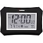 Lorell LCD Wall/Alarm Clock, Silver/Black (LLR60998)~#|#~s0580559_sc7