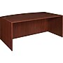 Lorell Essentials Bowfront Desk Shell, Mahogany (LLR69370)~#|#~s0586116_sc7