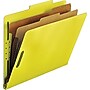 Nature Saver Recycled Classification Folder, Letter, 2 Dividers, Yellow, 10/Box~#|#~s0586475_sc7
