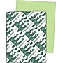 Wausau Paper Astrobrights Card Stock Paper, 8 1/2"W x 11"H, Vulcan Green, 250 sheets/ream (WAU21869)~#|#~s0591238_sc7