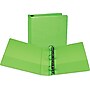 Samsill Earth's Choice Plant-Based Durable 2" View Binders, 3-Ring ,Made in USA, Lime Green, 2/Pack (SAMU86678)~#|#~s0594314_sc7