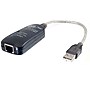 C2G 7.5' USB 2.0 Male to Female Ethernet Adapter Cable, Silver~#|#~s0595010_sc7