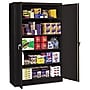 Tennsco Jumbo 78" Steel Storage Cabinet with 4 Shelves, Black (J2478SU-BLK)~#|#~s0599543_sc7