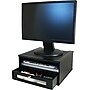 Victor Technology Wooden Desktop Monitor Riser, Midnight Black (1175-5)~#|#~s0599941_sc7