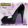 Scotch Magic High Heel Shoe Desktop Dispenser w/Tape, 23.4", 1" Core, Black (C30-SHOE-B)~#|#~s0600408_sc7