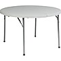 Office Star WorkSmart™ 29 1/4H x 48W x 48D Resin Round Fold in Half Multi Purpose Table, White~#|#~s0603343_sc7