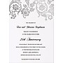 Great Papers Silver Damask Foil Flat Cards with Envelopes, 10/Pack (2012215)~#|#~s0612169_sc7