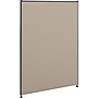 HON Verse Panel, 30"W x 42"H, Light Gray Finish, Gray Fabric (BSXP4230GYGY)~#|#~s0616178_sc7