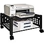 Vertiflex Metal Mobile Printer Stand with Lockable Wheels, Black (VF52009)~#|#~s0617863_sc7