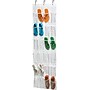 Honey Can Do 24 Pocket Otd Peva Shoe Rack, white/clear (SFT-01423)~#|#~s0619434_sc7