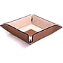 Bey-Berk Leather Snap Valet with Pig Skin Leather Lining, Taupe (BB500M)~#|#~s0632426_sc7