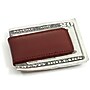 Bey-Berk Leather Magnetic Money Clip, Brown (BB502)~#|#~s0632436_sc7