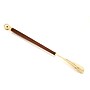 Bey-Berk Teak Wood and Brass Shoe Horn (BB508)~#|#~s0632568_sc7
