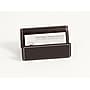 Bey-Berk Business Card Desktop Holder, Coco Brown (D1214)~#|#~s0632777_sc7