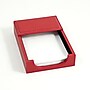 Bey-Berk Leather Note Holder, Red (D1612)~#|#~s0632841_sc7