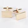 Bey-Berk Gold Plated Cufflinks, Rectangular (J121)~#|#~s0633142_sc7