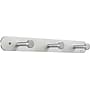 Safco Nail Head Coat Hook, 3 Hook, Silver, EA   (4201)~#|#~s0643195_sc7