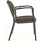 Raynor Eurotech Fabric Dakota Guest Chair, Black~#|#~s0643301_sc7