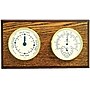 Bey-Berk Indoor Wall Tide Clock/Thermometer/Hygrometer, Brown~#|#~s0643727_sc7