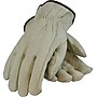 PIP Driver's Gloves, Economy Grade, Top Grain Cowhide, Medium, Tan ~#|#~s0657850_sc7