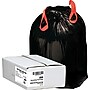 Berry Global Draw 'N Tie 30 Gallon Industrial Trash Bag, 30.5" x 34", Low Density, 1.2mil, Black, 200 Bags/Box (1DT200)~#|#~s0658190_sc7