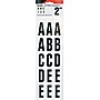Letters, Numbers & Symbols, Adhesive, 2", Black~#|#~s0658231_sc7