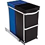 simplehuman Twin-Bucket Pull-Out Trash Can & Recycling Container, 9 Gallon~#|#~s0658866_sc7