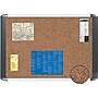 MasterVision® 24"(W) x 18"(H) Earth Cork Board, Silver Frame, Each~#|#~s0659584_sc7