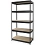 Lorell Riveted Steel Shelving, Black (LLR60648)~#|#~s0661552_sc7