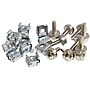 StarTech M5 Mounting Screws and Cage Nuts for Server Rack Cabinet, Silver, 50/Pack (CABSCREWM5)~#|#~s0699438_sc7