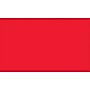 Tape Logic 3" x 9" Rectangle Inventory Label, Fluorescent Red, 250/Roll~#|#~s0708548_sc7