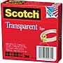 Scotch Clear Tape, 1/2" x 72 yds., 12 Rolls/Carton (T96360012PK)~#|#~s0708605_sc7