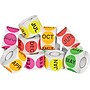 Tape Logic 2" Circle Easy Order Packs Months of The Year Pre Printed Inventory Label, 12/Case~#|#~s0708861_sc7