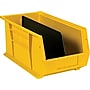 Partners Brand Black Stack and Hang Bin Divider, 13 7/8" x 6 3/4", 6/Case~#|#~s0709002_sc7