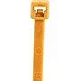 BOX Partners  18 lbs. Cable Tie, 4"(L), Fluorescent Orange, 1000/Case~#|#~s0709323_sc7