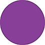 Tape Logic 4" Circle Inventory Circle Label, Purple, 500/Roll~#|#~s0709364_sc7