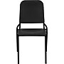 Flash Furniture HERCULES™ Polypropylene Stackable Melody Band/Music Chair, Black, 24/Pack (24HFMUSIC)~#|#~s0710841_sc7